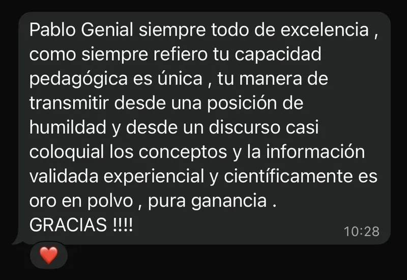 Reseña de un alumno
